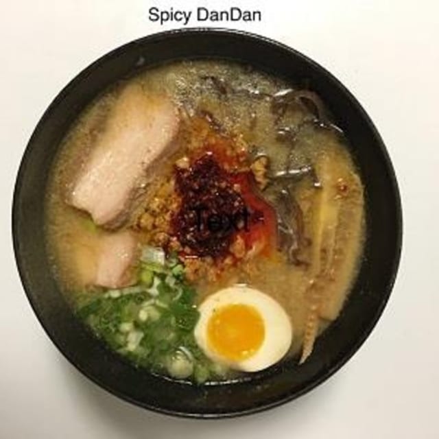 Spicy Dan Dan Ramen.